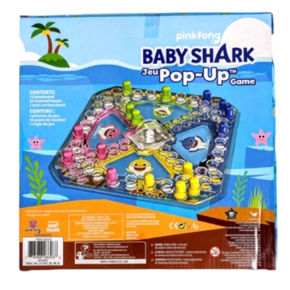Pop-Up Game, Disney Princesses, Paw Patrol, Trolls  OR Baby Shark - Picture 7 of 8